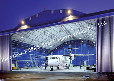 Chiny Budynki lotniskowe Budynki hangarów lotniczych, konstrukcje stalowych hangarów lotniczych dostawca