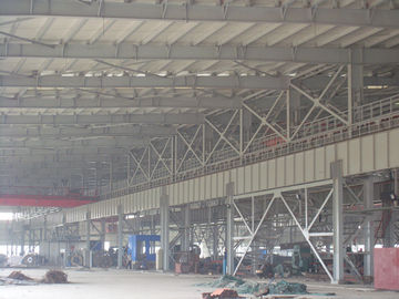 Chiny Prefabrykowane budynki stalowe przemysłowe Projektowanie i produkcja blach ze stali dostawca