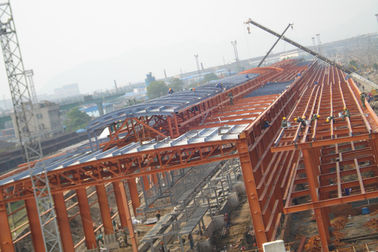 Chiny Prefabrykowane budynki przemysłowe przed budynkami przemysłowymi przez PKPM, 3D3S, X-steel dostawca