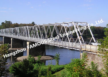 Chiny Wysokiej jakości tymczasowy ocynkowany most ze stali Bailey Bridge o dużej pojemności dostawca
