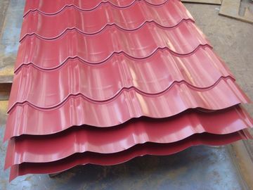 Chiny AISI / ASTM / JIS Metalowa płyta dachowa Konstrukcja stalowa Glazurowana kafelka kształtowa dostawca