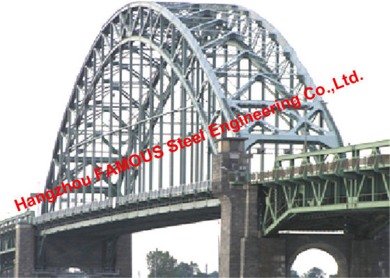 Chiny Konstrukcja mostu wiązanego z łukiem stalowym z dźwigarem łukowym dostawca