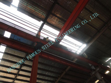 Chiny Przemysłowe Prefab 80 X 110 Stalowe Obramowania Budynków Konsorcjum W Kolumny / Beam dostawca