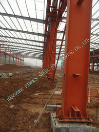 Chiny Prefabrykowane budynki stalowe ASTM 80 X 96 ocynkowane ognioodpornym dostawca