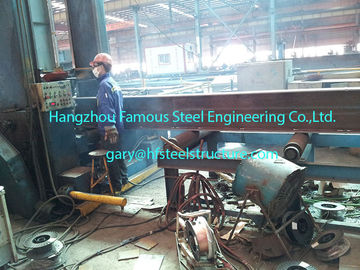 Chiny H Kolumny kształtowe Konstrukcje stalowe przemysłowe S355JRC / ASTM A572 Stopień 50 dostawca