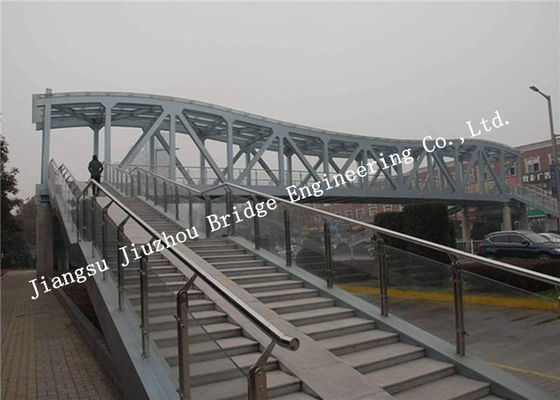 Chiny Metalowy budynek Stalowy most dla pieszych Malowany prefabrykowany panel Bailey dostawca