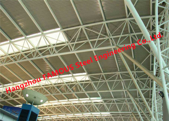 Chiny Membrana stadionowa pokryta ETFE PTFE Stal konstrukcyjna Tkanina dachowa Zadaszenie kratownicy Ameryka Europa Standard dostawca