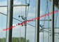 Aluminiowa konstrukcja stalowa Szklana ściana kurtynowa Punkt Naprawiono przeszklone budynki pająków dostawca