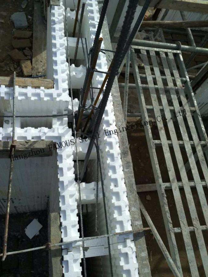 ICF Beton izolowany Formy Moduły do ​​montażu piętrowego Proste bloki EPS 3