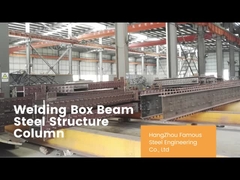 Budowla wstępnej inżynierii na lotnisku z stalową belką wielkości 6 x 4,5 x 3,2 m