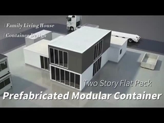 20ft Flat Pack Prefab Container House Łatwo Zmontować Dom Modularny