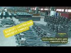 Płyty stalowe i części wbudowane